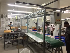 assembly table conveyors