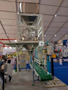 bagging machine at industry