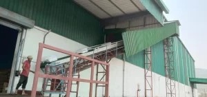 Inclined conveyor as a industrial automation service